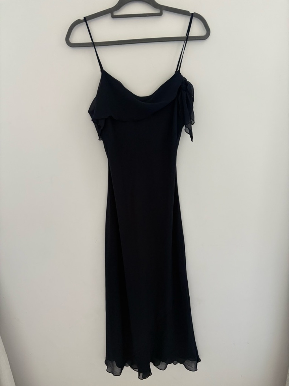 Aritzia Wilfred Cannelle Dress (Dark Night Navy)